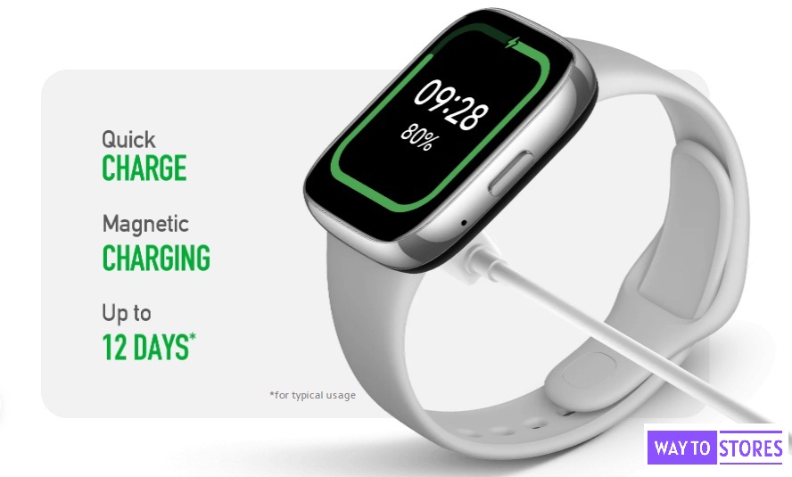 Redmi Watch 3 Active Charging & Backup